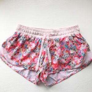 Lululemon Joggers Floral Print Size 8